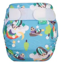 EasyFit One Size Reusable Nappy - Row Your Boat (TotsBots)