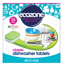 Classic Dishwasher Tablets - 25 Pack (Ecozone)