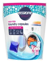 Non-Bio Laundry Capsules x 20 (Ecozone)