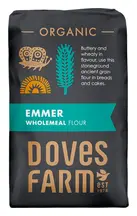 Organic Wholemeal Emmer Flour 1kg Organic (Doves Farm)