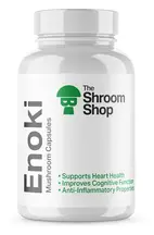 Enoki Mushroom 90 Capsules (The Shroom Shop)