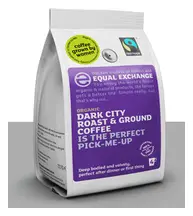 Dark City Roast & Ground Coffee, Organic 227g (Equal Exchange)