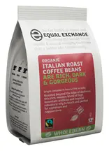 Italian Coffee Beans, Organic 227g (Equal Exchange)