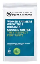 Women Farmers Grew This Coffee, Ground Organic 227g (Equal Exchange)