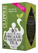 Organic Fairtrade Everyday Tea 40 Bags (Clipper)