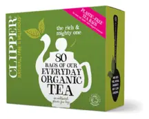 Organic Everyday Tea 80 Bags (Clipper)