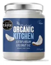 Organic Extra Virgin Coconut Oil 200g (Organic Kitchen)