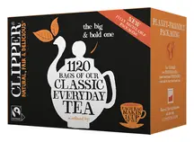 Fairtrade Everyday Tea 1120 Bags (Clipper)