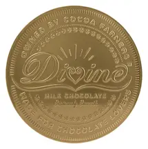 Fairtrade Giant Milk Chocolate Coin 58g (Divine)