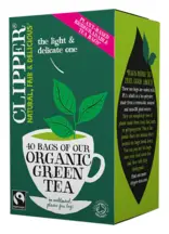 Organic Pure Green Tea 40 Bags