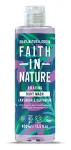 Lavender & Geranium Body Wash 400ml (Faith in Nature)