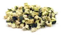 Freeze Dried Courgette Cubes 100g (Sussex Wholefoods)