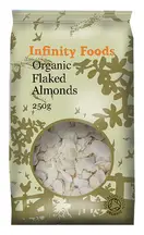 Flaked Almonds, Organic 250g (Infinity Foods)