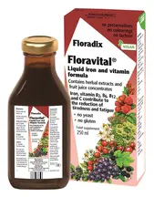 Vegan Floravital Liquid Iron Formula 250ml (Floradix)