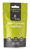 Fluoride Toothpaste 125 Tablets (Ecoliving)