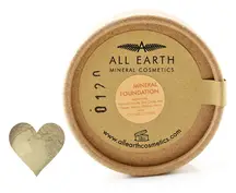 Mineral Foundation shade 02, Eco Pot 8g (All Earth Mineral Cosmetics)