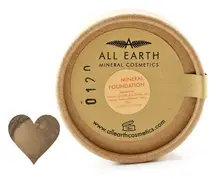 Mineral Foundation shade 05, Eco Pot 4g (All Earth Mineral Cosmetics)