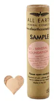 Mineral Foundation shade 01 Sample (All Earth Mineral Cosmetics)