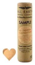 Mineral Foundation shade 03 Sample (All Earth Mineral Cosmetics)