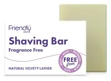 Fragrance Free Shaving Bar 95g (Friendly Soap)