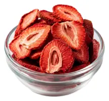 Freeze-Dried Sliced Strawberries 100g (Sussex Wholefoods)