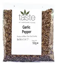 Garlic Pepper 50g (Hampshire Foods)