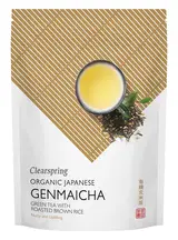 Organic Japanese Genmaicha Loose Leaf Tea 90g (Clearspring)