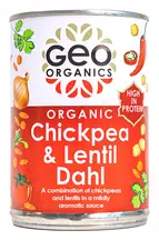 Organic Chickpea & Lentil Dahl 400g (Geo Organics)