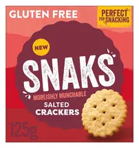 Gluten Free Salted Crackers 125g (Nairn's)