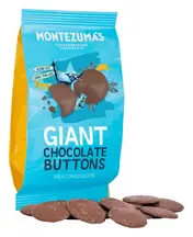 Giant Sized Milk Chocolate Buttons 120g (Montezuma's)
