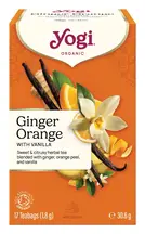 Organic Ginger Orange with Vanilla x 17 Bags (Yogi Tea)