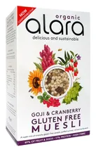 Organic Gluten-free Muesli with Goji & Cranberries 450g (Alara)