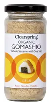 Organic Gomashio Whole Sesame Seeds with Sea Salt 100g (Clearspring)