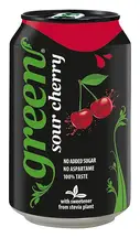 Green Sour Cherry 330ml (Green Cola)