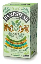 Organic Green Tea Selection 20 Sachets 40g (Hampstead Tea)