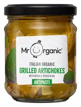 Organic Grilled Artichoke Antipasti 190g (Mr Organic)