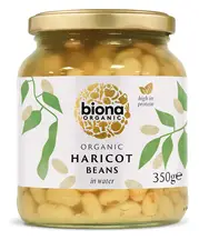 Organic Haricot Beans 350g (Biona)