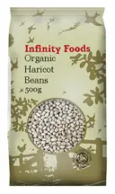 Organic Haricot Beans 500g (Infinity Foods)