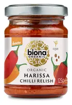 Organic Harissa Chilli Relish 125g (Biona)