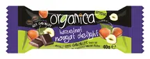 Hazelnut Nougat Delight Dark Chocolate Bar, Organic 40g (Organica)