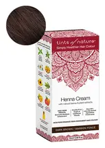 Henna Cream Dark Brown 70ml (Tints of Nature)