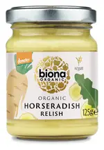 Organic Horseradish Relish 125g (Biona)