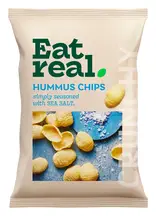 Hummus Chips Sea Salt 110g (Eat Real)