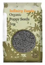 Blue Poppy Seeds, Organic 125g (Infinity Foods)