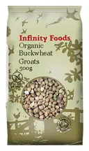 Buckwheat Groats, Raw Organic 500g (Infinity Foods)
