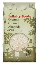 Organic Ground Almonds 250g (Infinity Foods)