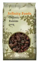 Infinity Foods Organic Raisins 500g