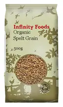 Spelt Grain, Organic 500g (Infinity Foods)
