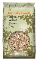Infinity Foods Organic Wheat Flakes 500g