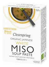 Organic Instant White Miso Soup Paste 60g (Clearspring)